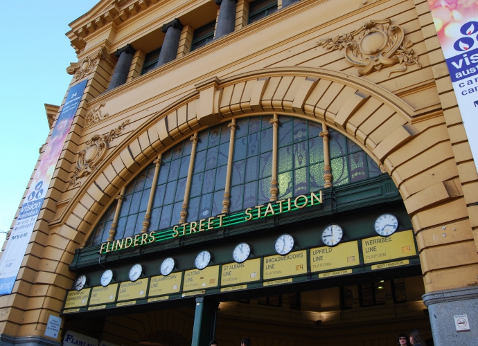 Flinders St station